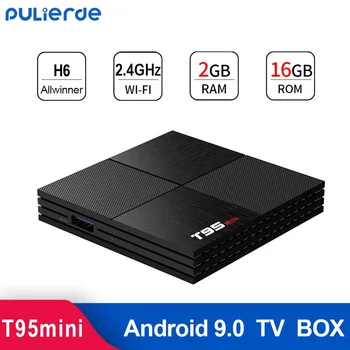 T95 Mini Remote Control TV Box Quad Core 6K HDR Android 9.0 Box Smart Ultra HD 4G / 32G WIFI Google IPTV Decoder 4 Media Player
T95 Mini Remote Control TV Box Quad Core 6K HDR Android 9.0 Box Smart Ultra HD 4G / 32G WIFI Google IPTV Decoder 4 Media Player