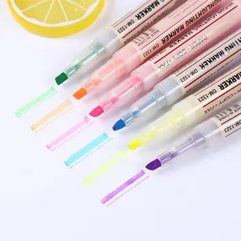 6 Colors Dual Double Headed Highlighter Pens Fluorescent Marker Art Drawing Stationery School Supply
6 Colors Dual Double Headed Highlighter Pens Fluorescent Marker Art Drawing Stationery School Supply