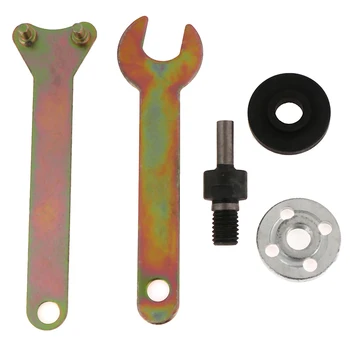 New 5Pcs/Set Electric Drill Variable Angle Grinder Connecting Rod Converter Set Drill Conversion Angle Grinding Tool 6mm
New 5Pcs/Set Electric Drill Variable Angle Grinder Connecting Rod Converter Set Drill Conversion Angle Grinding Tool 6mm