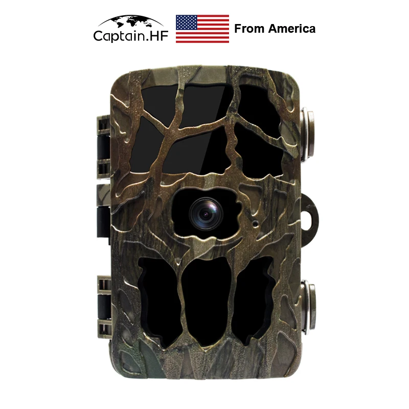 US Captain 4K High-Definition Infrared Hunting Camera 2.0 Inch LCD Wildlife Scouting Hunting Game Camera 32Pcs IR LEDs IP66
US Captain 4K High-Definition Infrared Hunting Camera 2.0 Inch LCD Wildlife Scouting Hunting Game Camera 32Pcs IR LEDs IP66