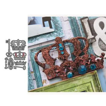 JC New Design DIY Metal Cutting Dies Crown Key Scrapbooking Handmade Punch Card Make Shape Stencil Craft Mold Mould Model Decor
JC New Design DIY Metal Cutting Dies Crown Key Scrapbooking Handmade Punch Card Make Shape Stencil Craft Mold Mould Model Decor