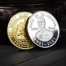 Metal Commemorative Coin Prince of England Commemorative Medal Duke of Edinburgh Commemorative Coin Gold Coin Silver Coin
Metal Commemorative Coin Prince of England Commemorative Medal Duke of Edinburgh Commemorative Coin Gold Coin Silver Coin