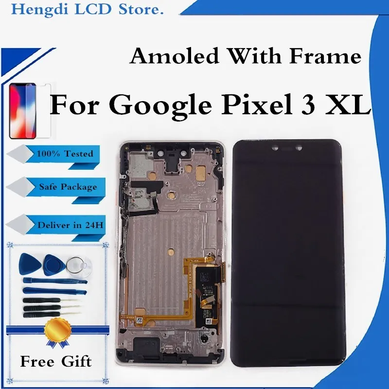 Сменный дисплей Amoled 6 3 дюйма для Google Pixel XL ЖК-дисплей с рамкой 3XL | Мобильные