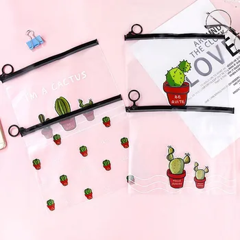 1 Pcs Hot Sale Cactus Transparent PVC File Folder Document Filing Bag Stationery Bag for Student Kids Pencil Case Box
1 Pcs Hot Sale Cactus Transparent PVC File Folder Document Filing Bag Stationery Bag for Student Kids Pencil Case Box