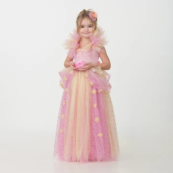 Carnival costume "Princess", DIY, corset, ribbons, brooches, accessories 
Carnival costume "Princess", DIY, corset, ribbons, brooches, accessories