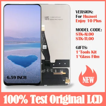 Original 6.59" Display For Huawei Enjoy 10 Plus STK-AL00 STK-TL00 LCD Display Screen +Touch Digitizer Assembly Enjoy 10Plus LCD
Original 6.59" Display For Huawei Enjoy 10 Plus STK-AL00 STK-TL00 LCD Display Screen +Touch Digitizer Assembly Enjoy 10Plus LCD