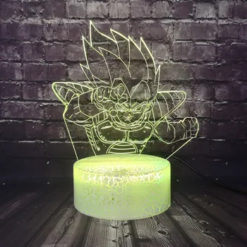Crack Lamp Dragon Ball Them Japan Comic Vegeta LED 3D Visual WUKONG Saiyan Room Mood Night Light Holiday Party Supp;y Kid Toy
Crack Lamp Dragon Ball Them Japan Comic Vegeta LED 3D Visual WUKONG Saiyan Room Mood Night Light Holiday Party Supp;y Kid Toy