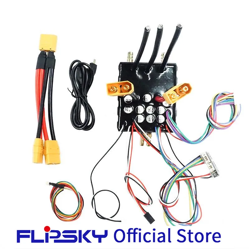 Water Cooled Enclosure High Current FSESC 200A 60V base on VESC6 E-scooter/skateboard Electric Speed Controller Flipsky
Water Cooled Enclosure High Current FSESC 200A 60V base on VESC6 E-scooter/skateboard Electric Speed Controller Flipsky