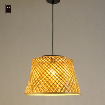 Craft Bamboo Wicker Rattan Round Shade Pendant Light Fixture Vintage Japanese Meditation Hanging Ceiling Lamp Restaurant Room
Craft Bamboo Wicker Rattan Round Shade Pendant Light Fixture Vintage Japanese Meditation Hanging Ceiling Lamp Restaurant Room