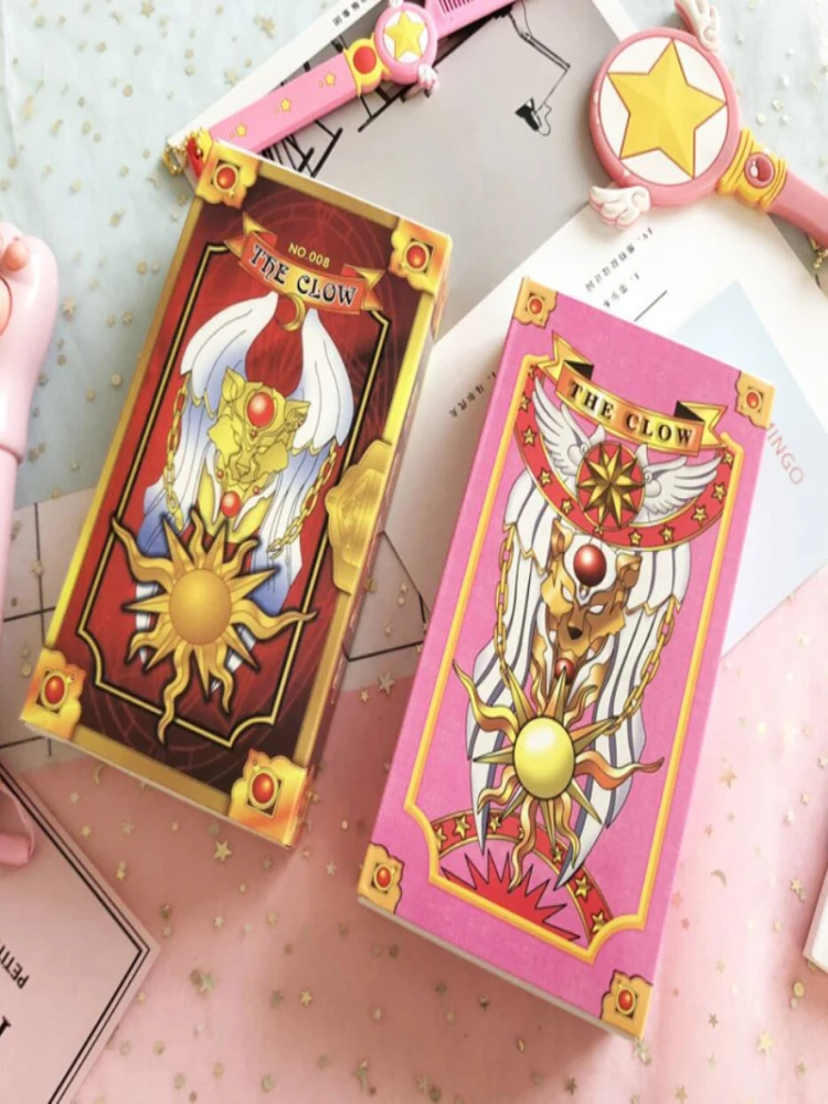 Wholesale Magic Sakura Cards Captor Sakura 55 Pieces Game Cards With Pink Clow Magic Book Set New in Original Box
Wholesale Magic Sakura Cards Captor Sakura 55 Pieces Game Cards With Pink Clow Magic Book Set New in Original Box