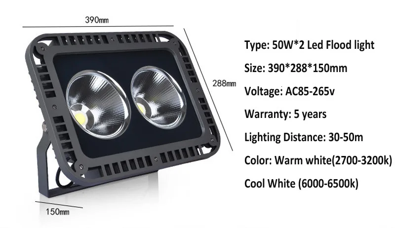 100w