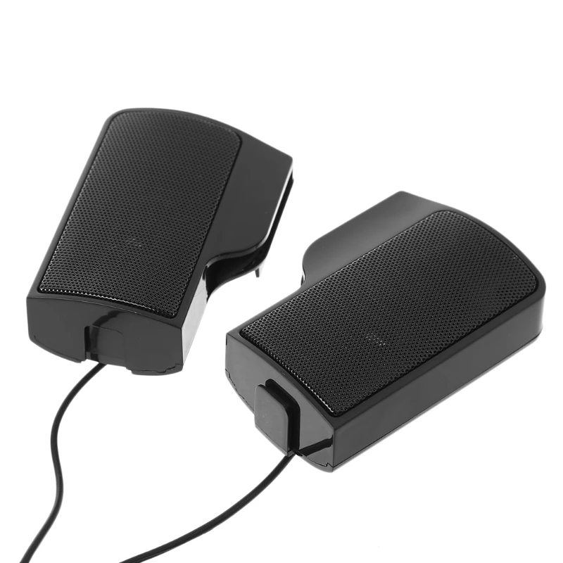 1 Pair Mini USB Powered Line Control Stereo Clip-On Speaker For Notebook Laptop R2JB 
1 Pair Mini USB Powered Line Control Stereo Clip-On Speaker For Notebook Laptop R2JB
