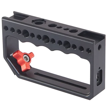 Camera Grip Cheese Handle 1/4 Inch Screw Holes Video Stabilizer Rig for Camera Cage Monitor Led Light Microphone DSLR
Camera Grip Cheese Handle 1/4 Inch Screw Holes Video Stabilizer Rig for Camera Cage Monitor Led Light Microphone DSLR