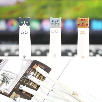 3Pcs Kawaii Cat Gel Pen for School, Office Supplies, Stationery Gift, 0.38mm Black Ink
3Pcs Kawaii Cat Gel Pen for School, Office Supplies, Stationery Gift, 0.38mm Black Ink