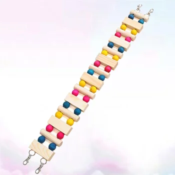 Colored Soft Bridge Funny Suspension Bridge Wooden Hammock Cage Swing Toy for Pet Chinchilla Squirrel Hamster
Colored Soft Bridge Funny Suspension Bridge Wooden Hammock Cage Swing Toy for Pet Chinchilla Squirrel Hamster