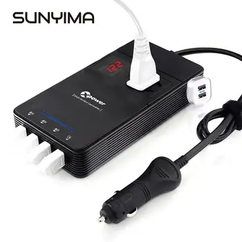 AOSHIKE Car Inverter 12V 24V to 220V Auto Power Inverter Voltage Converter Purify Car Air 4 USB Car Charger 2 Triangle Socket
AOSHIKE Car Inverter 12V 24V to 220V Auto Power Inverter Voltage Converter Purify Car Air 4 USB Car Charger 2 Triangle Socket