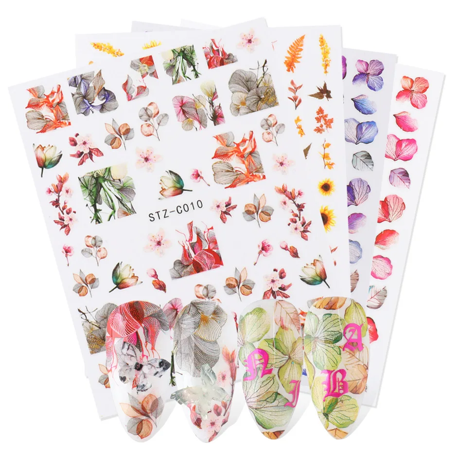 Autumn Style Design Sticker For Nail Watercolor Flower Maple Leaf Rose Tree Water Transfer Nail Applique Art Decoration C01-11
Autumn Style Design Sticker For Nail Watercolor Flower Maple Leaf Rose Tree Water Transfer Nail Applique Art Decoration C01-11