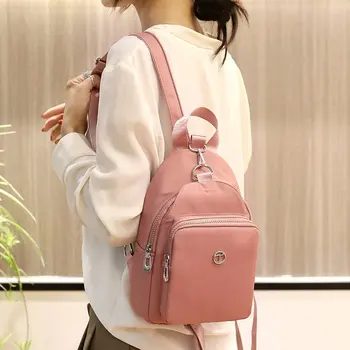 High Quality Bookbag Women Backpack Fashion Travel Female Rucksack Nylon Teenage Casual School bag Chest Shoulder Bag
High Quality Bookbag Women Backpack Fashion Travel Female Rucksack Nylon Teenage Casual School bag Chest Shoulder Bag
