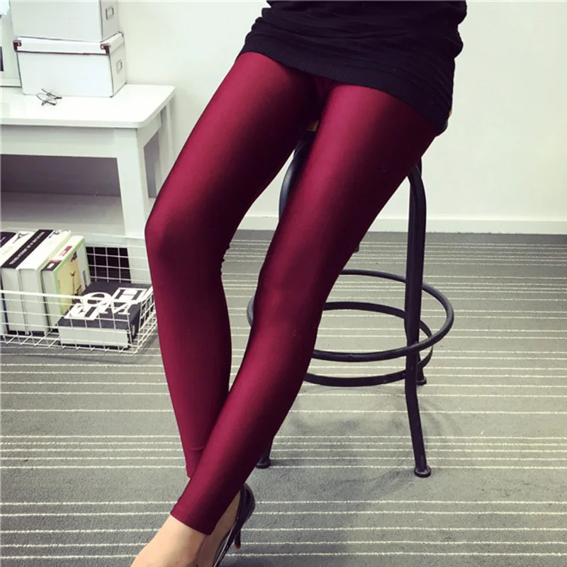 Women Fluorescent Shiny Pant Sexy Leggings for Fitness Leggins Black Red White Push Up Spandex High Elasticity Trousers Sports
Women Fluorescent Shiny Pant Sexy Leggings for Fitness Leggins Black Red White Push Up Spandex High Elasticity Trousers Sports