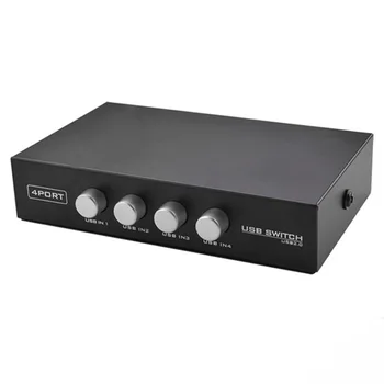 4 Port Manual USB2.0 Home Durable Replacement Part One Button Tools Office Sharing Device Plug And Play Printer Switcher
4 Port Manual USB2.0 Home Durable Replacement Part One Button Tools Office Sharing Device Plug And Play Printer Switcher