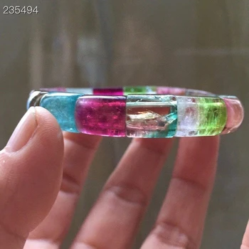 Natural Colorful Tourmaline Watermelon Clear Rectangle Beads Bracelet Bangle 12X10x6mm Stretch Certificate AAAAAA
Natural Colorful Tourmaline Watermelon Clear Rectangle Beads Bracelet Bangle 12X10x6mm Stretch Certificate AAAAAA