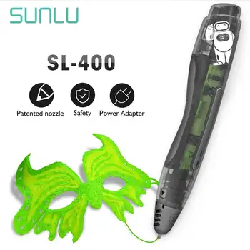 3D Printing Pen SL-400 Support 1.75 PLA Filament Good For Children Scribble Education DIY Art Crafts Toys Box Packing 
3D Printing Pen SL-400 Support 1.75 PLA Filament Good For Children Scribble Education DIY Art Crafts Toys Box Packing