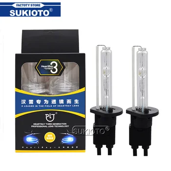 

SUKIOTO HeartRay HID Xenon Bulb AC 35W H1 H7 H11 9005 HB3 9006 HB4 D2H Auto Car Headlight Replacement Bulbs 4500K 5500K 6500K