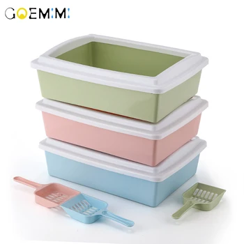 Toilet Bedpan Cat Litter Box Plastic Cat Toilet Training Semi-closed Anti-splash Pet Toilet Litter Boxes Cats
Toilet Bedpan Cat Litter Box Plastic Cat Toilet Training Semi-closed Anti-splash Pet Toilet Litter Boxes Cats