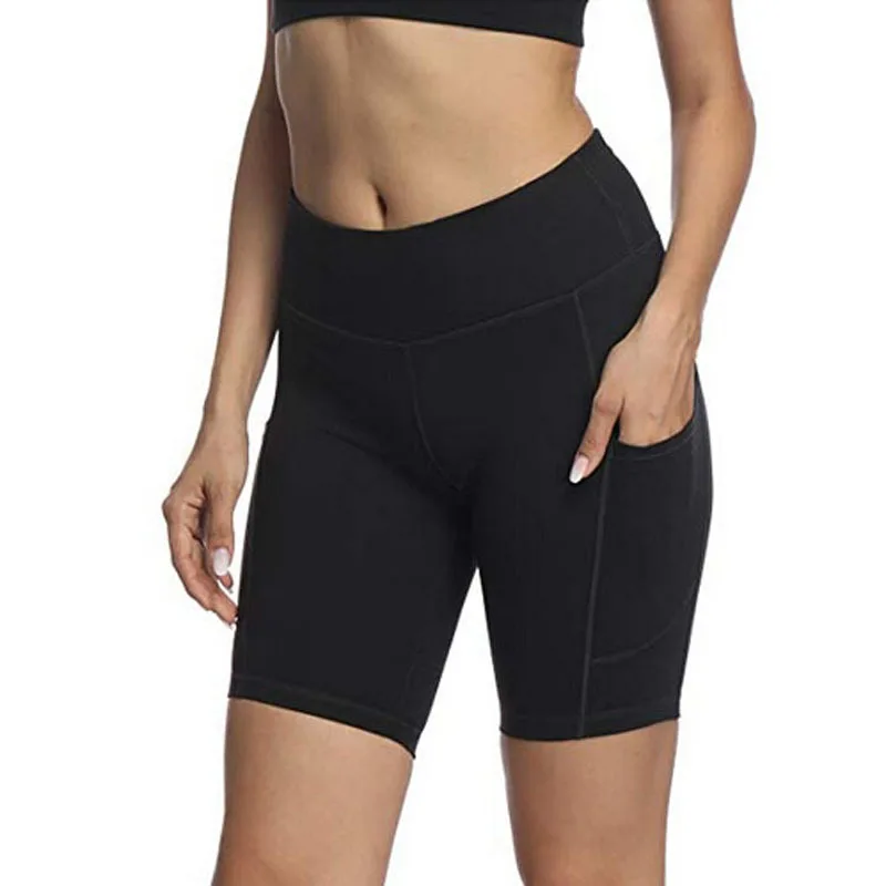 Hot Selling Spell Pocket Sports Shorts Tight Elasticity Black And White with Pattern Yoga Gym Shorts Women's
Hot Selling Spell Pocket Sports Shorts Tight Elasticity Black And White with Pattern Yoga Gym Shorts Women's