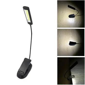 Practical Adjustable Clip-on COB LED Light Book Reading Desktop Lamp IP44 Waterproof 2 Modes Battery Powered Lights
Practical Adjustable Clip-on COB LED Light Book Reading Desktop Lamp IP44 Waterproof 2 Modes Battery Powered Lights