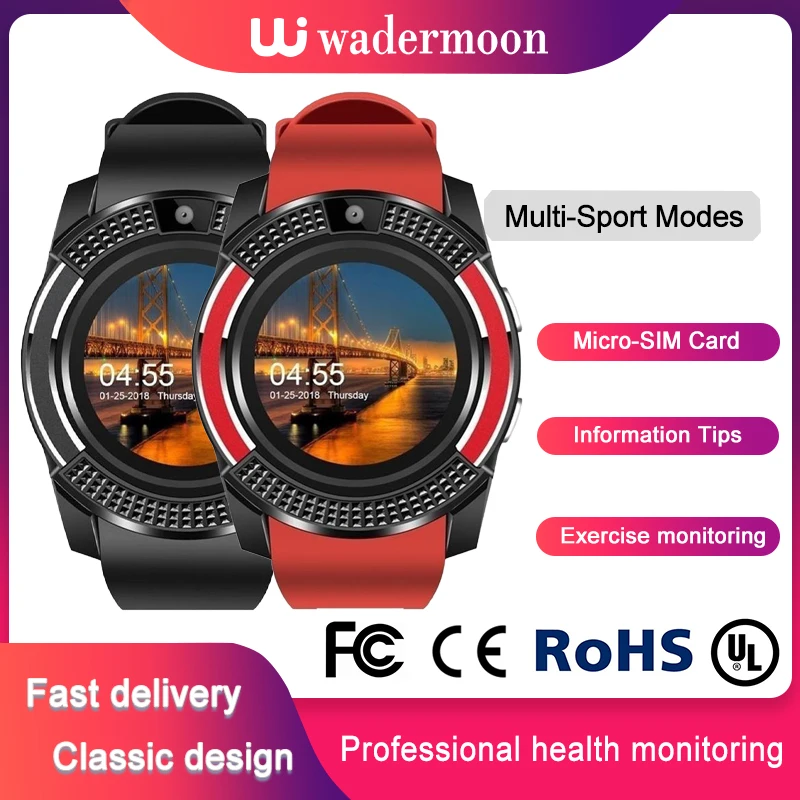 New Smart Watch Phone MICRO SIM Cards Call Waterproof GPS Sports Bracelet Health Blood Pressure Smartband Bluetooth Wristband
New Smart Watch Phone MICRO SIM Cards Call Waterproof GPS Sports Bracelet Health Blood Pressure Smartband Bluetooth Wristband