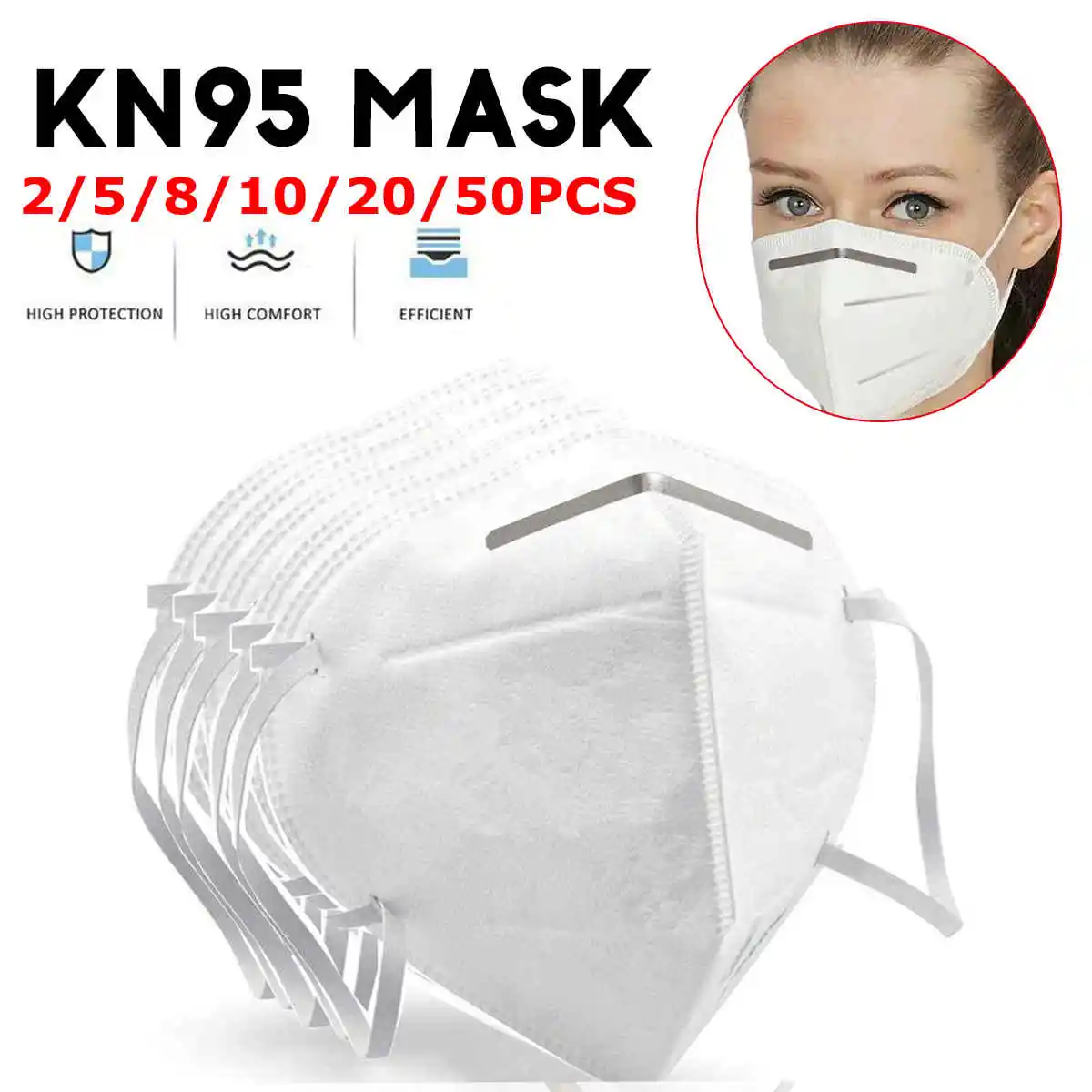 Dustproof 4-Ply Ear Loop Disposable Face Mouth Mask Breathable Face Masks 95% Filtration KN95 Masks
Dustproof 4-Ply Ear Loop Disposable Face Mouth Mask Breathable Face Masks 95% Filtration KN95 Masks