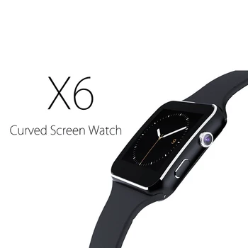 X6 Smart Touch Screen Smart Watch Men Support SIM TF Card Bluetooth Music Camera Multifunction Smart Watch Men Reloj Inteligente
X6 Smart Touch Screen Smart Watch Men Support SIM TF Card Bluetooth Music Camera Multifunction Smart Watch Men Reloj Inteligente