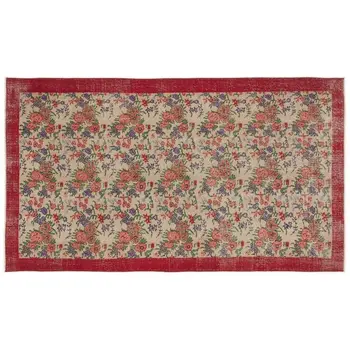 Handmade Natural Vintage Turkish Area Rug 160x290 Cm-5'3''X9'6'' 
Handmade Natural Vintage Turkish Area Rug 160x290 Cm-5'3''X9'6''