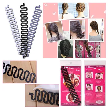 Women Fashion Magic French Hair Braiding Tool Waves Braider Roller DIY Hair Twist Styling Bun Maker Bands Twist Accessories 
Women Fashion Magic French Hair Braiding Tool Waves Braider Roller DIY Hair Twist Styling Bun Maker Bands Twist Accessories