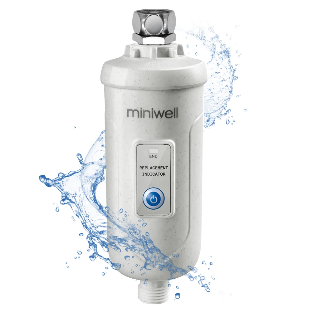Miniwell Shower Filter System L730 with Metal Connector - 10 Microns Sprite and Wheelton
Miniwell Shower Filter System L730 with Metal Connector - 10 Microns Sprite and Wheelton
