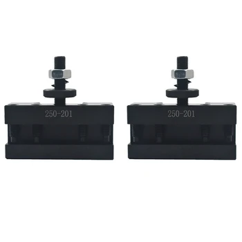 2Pcs 250-201 Quick Change Tool Holder Turning and Facing Tool Holder for Lathe Cutter Cutting Tool Bits
2Pcs 250-201 Quick Change Tool Holder Turning and Facing Tool Holder for Lathe Cutter Cutting Tool Bits