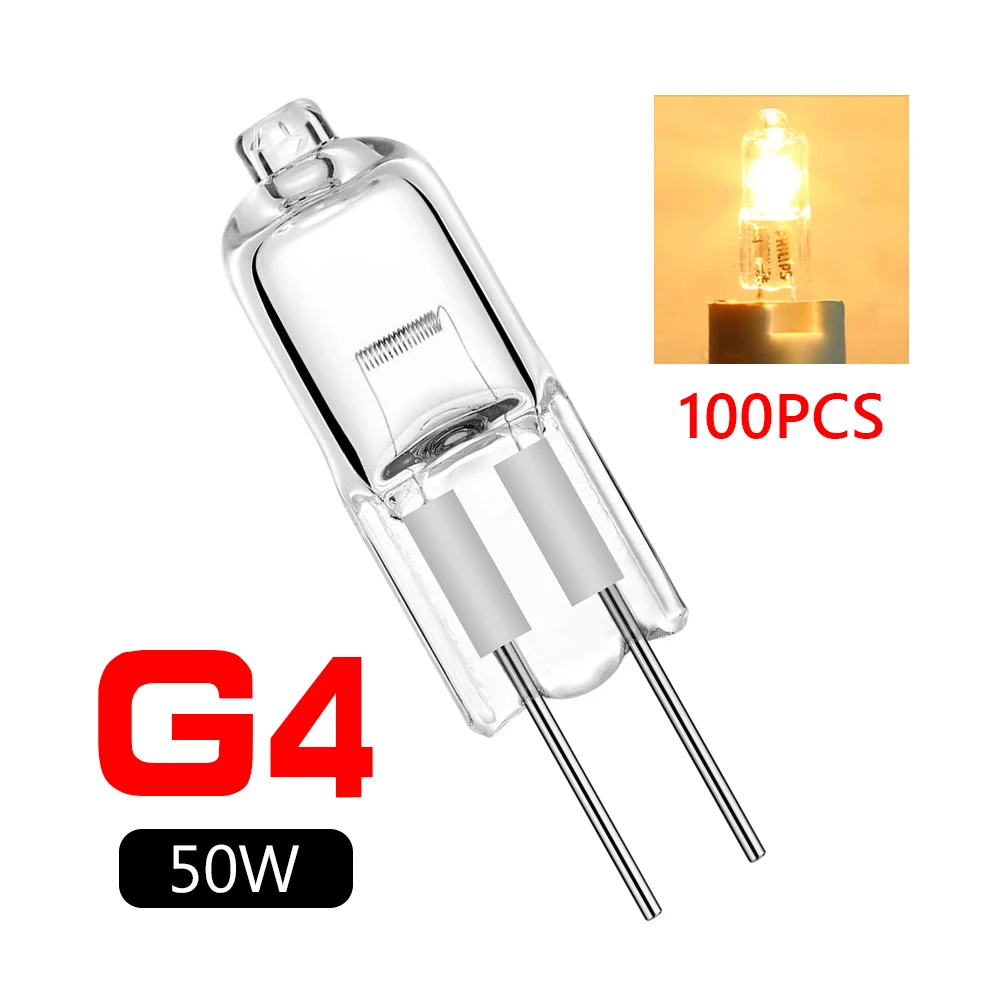 100PCS/LOT halogen G4 12V 5W 10W 20W 35W 50W bulb lamp beads halogen 12v g4 bulb g4 5w bulb bead 20w g4 12v 30w high quality
100PCS/LOT halogen G4 12V 5W 10W 20W 35W 50W bulb lamp beads halogen 12v g4 bulb g4 5w bulb bead 20w g4 12v 30w high quality