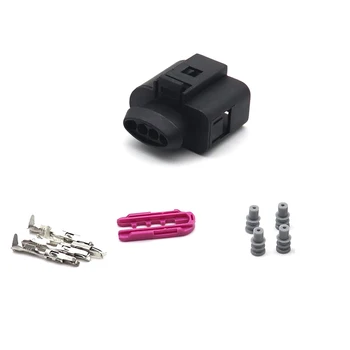5Set/10set 4P Flat Female Waterproof Connector 0.5-0.8mm2 1.5mm Automotive Water Temperature ABS Sensor Plug for VW Car Black
5Set/10set 4P Flat Female Waterproof Connector 0.5-0.8mm2 1.5mm Automotive Water Temperature ABS Sensor Plug for VW Car Black