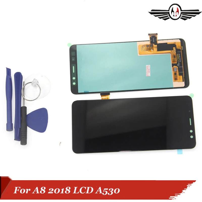 Display LCD Screen for SAMSUNG Galaxy A8 2018 LCD A530 Display Touch Digitizer Replacement
Display LCD Screen for SAMSUNG Galaxy A8 2018 LCD A530 Display Touch Digitizer Replacement