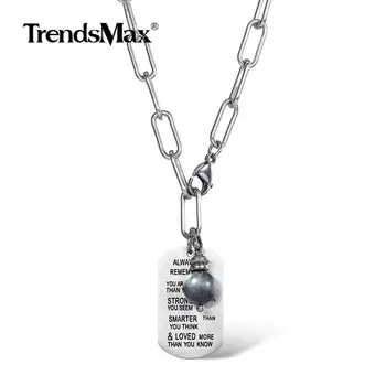 Fashion Encourage Words Pendant Necklace Stainless Steel Rolo Box Chain Eagle Eye Bead Charm for Male Jewelry Gift DN197
Fashion Encourage Words Pendant Necklace Stainless Steel Rolo Box Chain Eagle Eye Bead Charm for Male Jewelry Gift DN197