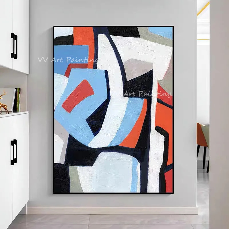colorful abstract blue grey red 100% Handpainted Oil Painting Abstract Large Size Paintings On Canvas for home decoration gift
colorful abstract blue grey red 100% Handpainted Oil Painting Abstract Large Size Paintings On Canvas for home decoration gift