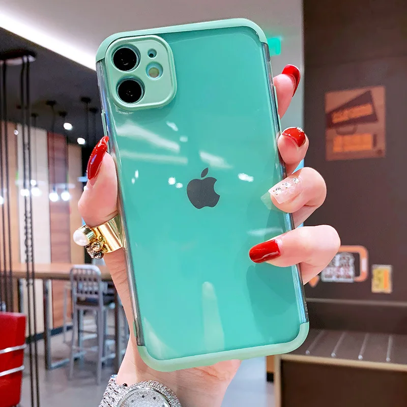 Camera Protection Transparent Phone Case For iphone 11 Pro MAX XR XS Max X 7 8 Plus SE 2020 Shockproof Soft Silicone Clear Cover
Camera Protection Transparent Phone Case For iphone 11 Pro MAX XR XS Max X 7 8 Plus SE 2020 Shockproof Soft Silicone Clear Cover