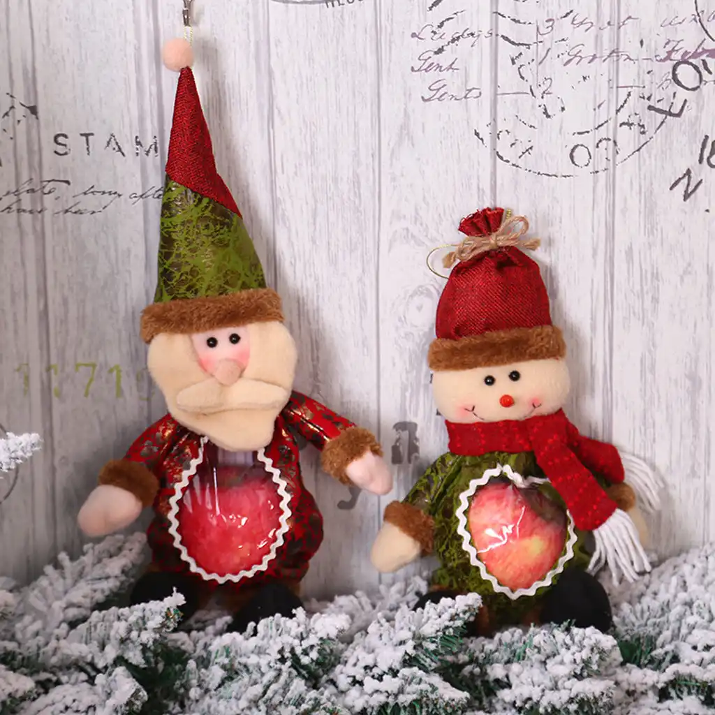 santa claus snowman elk christmas candy packaging christmas gift