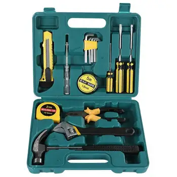 8/9/12/13/16 Pcs Hand Tool Set Manual Hardware Tool Kit Screwdriver Pliers Precision Repair Tools Set with Plastic Toolbox
8/9/12/13/16 Pcs Hand Tool Set Manual Hardware Tool Kit Screwdriver Pliers Precision Repair Tools Set with Plastic Toolbox