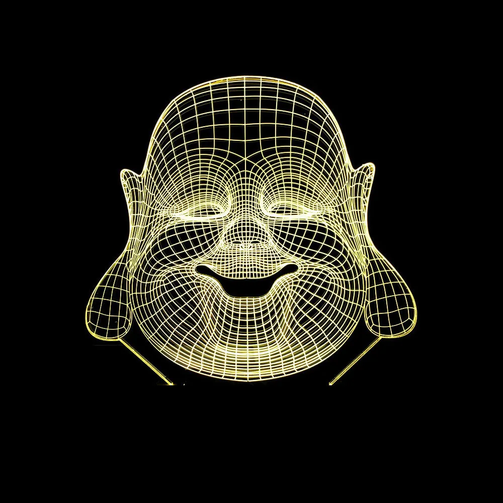New Style Maitreya Buddha Statue 3D Night Lamp Colorful Touch Control 3D LED Visual Lamp Gift Atmosphere 3D Small Table Lamp
New Style Maitreya Buddha Statue 3D Night Lamp Colorful Touch Control 3D LED Visual Lamp Gift Atmosphere 3D Small Table Lamp