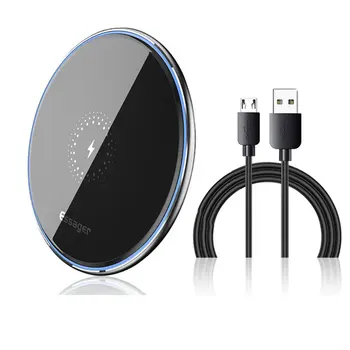 Ultra-thin Desktop Wireless Fast Charger with LED Indicator USB Interface for Smart Mobile Phone Fast Charge
Ultra-thin Desktop Wireless Fast Charger with LED Indicator USB Interface for Smart Mobile Phone Fast Charge