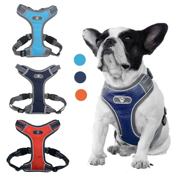 Dog Harness Vest Reflective Adjustable Puppy Harnesses Soft Mesh Dog Breast-band For Small Medium Large Dogs Pet Accessories
Dog Harness Vest Reflective Adjustable Puppy Harnesses Soft Mesh Dog Breast-band For Small Medium Large Dogs Pet Accessories