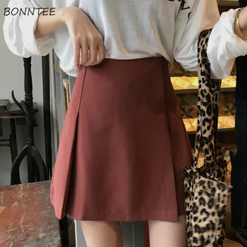 Skirts Women Mini High Waist Irregular Pleated Solid Casual Simple Korean Style All-match Streetwear Daily Womens Leisure Trendy
Skirts Women Mini High Waist Irregular Pleated Solid Casual Simple Korean Style All-match Streetwear Daily Womens Leisure Trendy