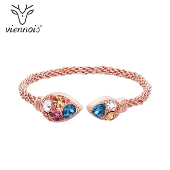 Viennois Rose Gold Color Bracelet & Bangles For Women Rhinestone Geometric Trendy Wedding Jewelry
Viennois Rose Gold Color Bracelet & Bangles For Women Rhinestone Geometric Trendy Wedding Jewelry